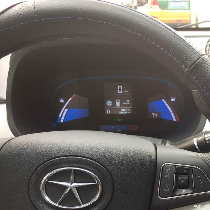 【图】江淮iev5仪表盘突然紊乱,不显示掉电量