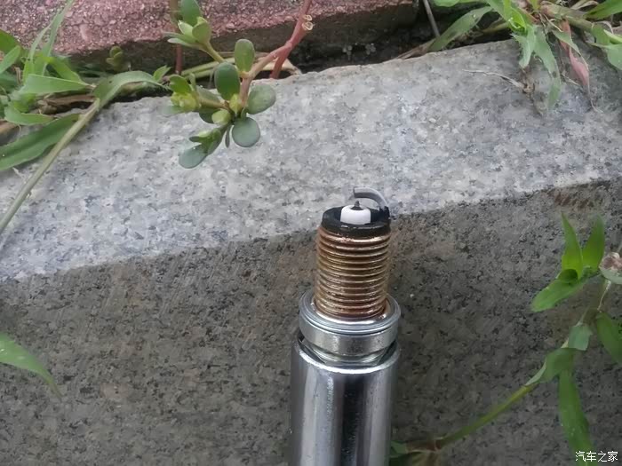 【图】15000公里的火花塞检查、调整间隙_标