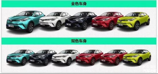 奕泽和chr的颜色区别