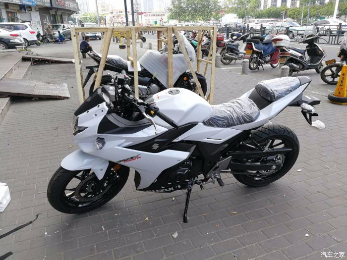 【图】冰川白gsx250r提车作业_铃木摩托车论坛_汽车之