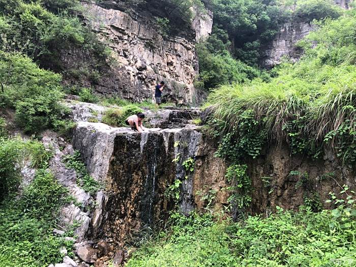 端午--探秘狼牙山五壮士跳崖处