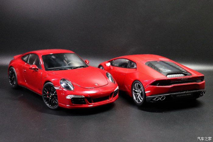 保时捷911carrera gts 与兰博基尼huracan