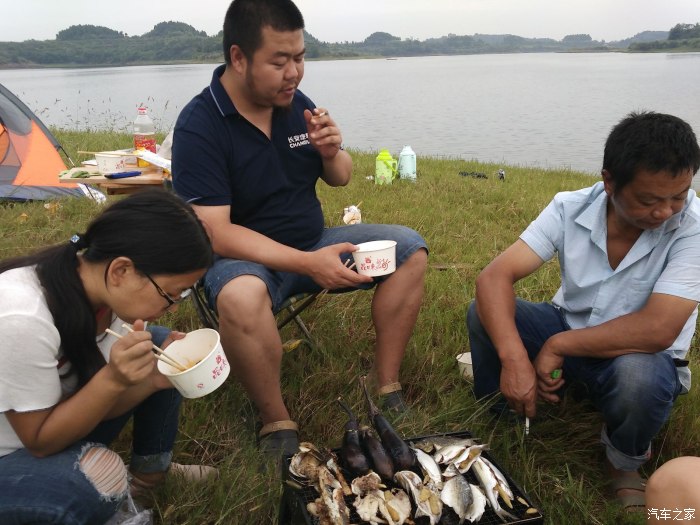 四川长安suv联盟.圆月 美丽如画的鲁班水库,一起开心露营,烧烤