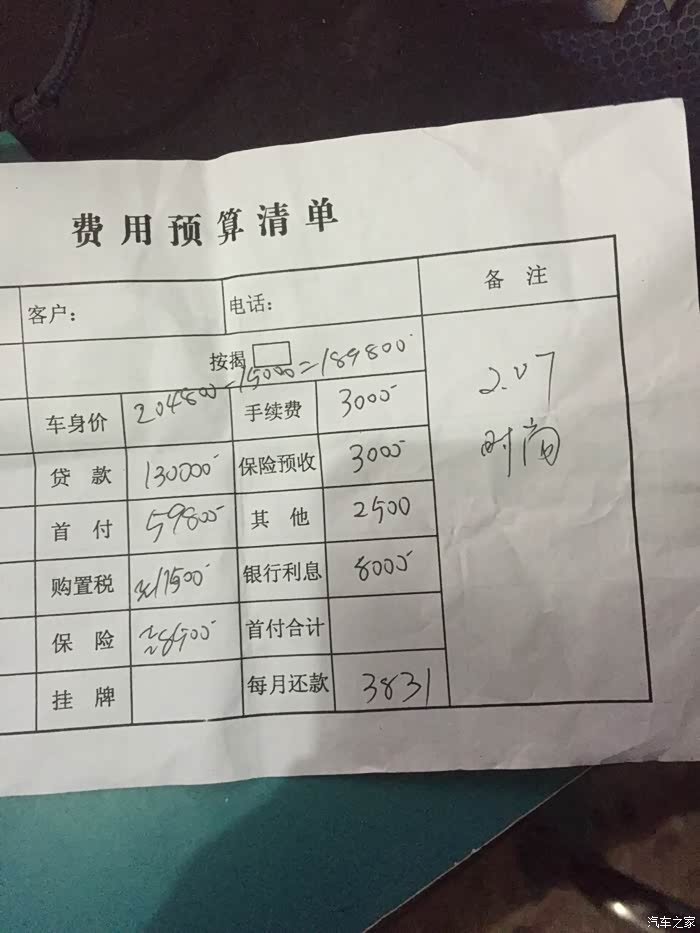 2.0时尚销售给的清单求吧友帮忙ka