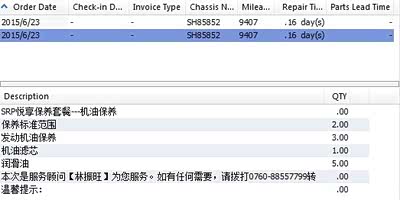 记录上面的QTY是什么意思 我想买这个车