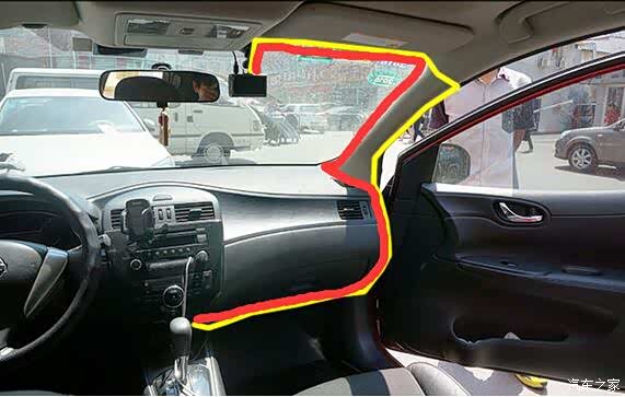 【图】秦EV尊贵装行车记录仪如何走线才能不影响安全气囊?_秦
