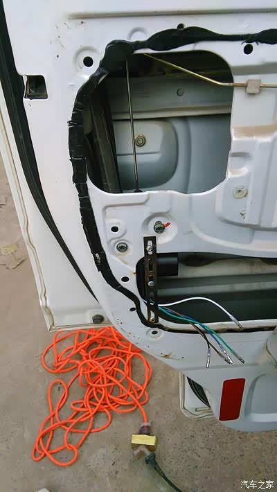 长安之星6363中控锁防盗器安装图(爱琴守护神