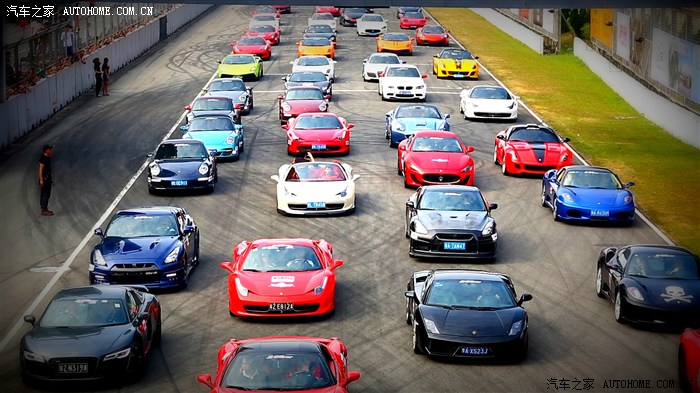 【图】SCC的中国极速赛法拉利群马照片大喷射!!!_法拉利论坛_汽车之家论坛