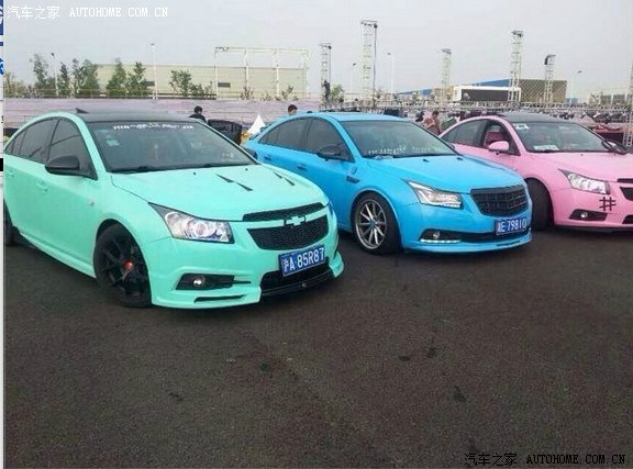 【图】寻科鲁兹2手改装件尾灯、大灯、避震,轮