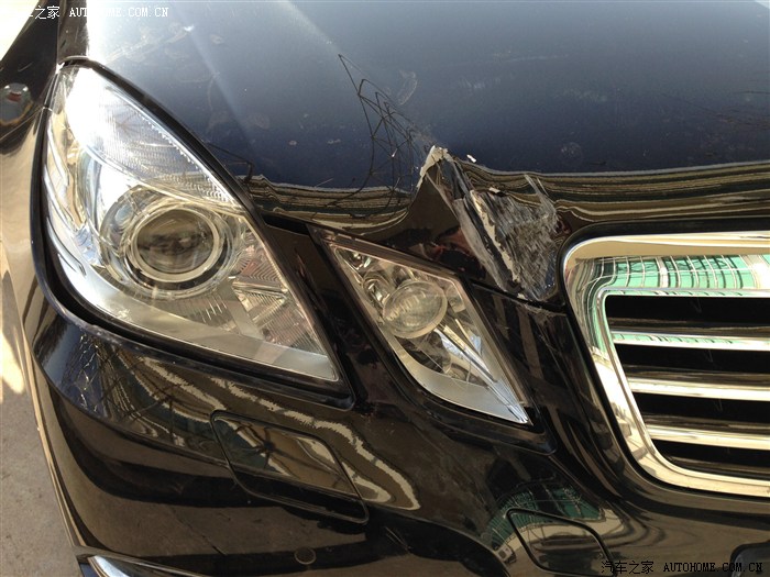 【图】小事故验证奔驰的维修~贵就一个字_奔