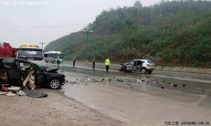 【图】25%测试碰撞真实版本, 逍客 vs 帕萨特,