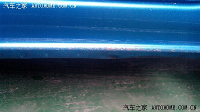 【图】小五车漆薄没有打底漆轻轻一刮见底不处