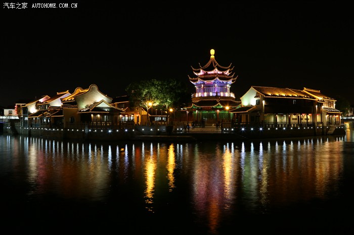 【图】【夜景】苏州的山唐街+北京大裤衩_摄影论坛_汽车之家论坛