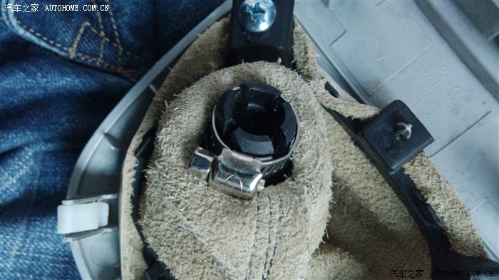 【图】在无聊的下午把排挡套套换成真皮的,才