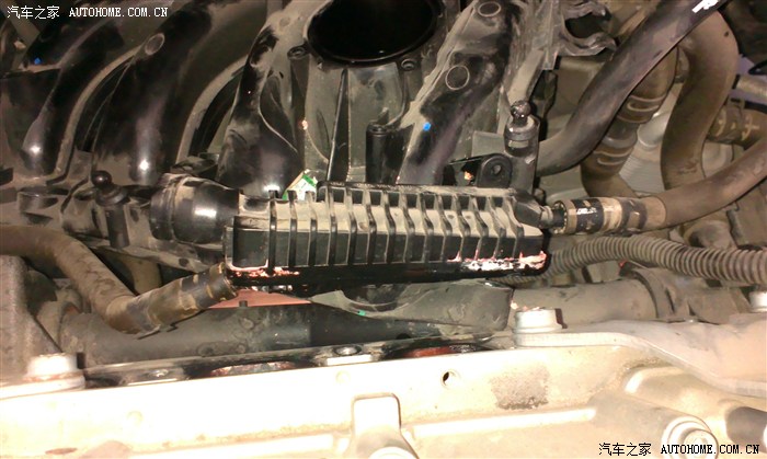 【图】开了2年整的大众polo冷却液系统的进水