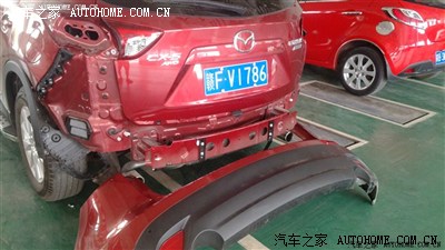 cx5防撞梁实拍_马自达cx-5论坛_手机汽车之家