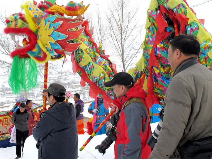 风行汽车杯彩龙瑞雪祝丰年自驾榆中树梓沟拍社火