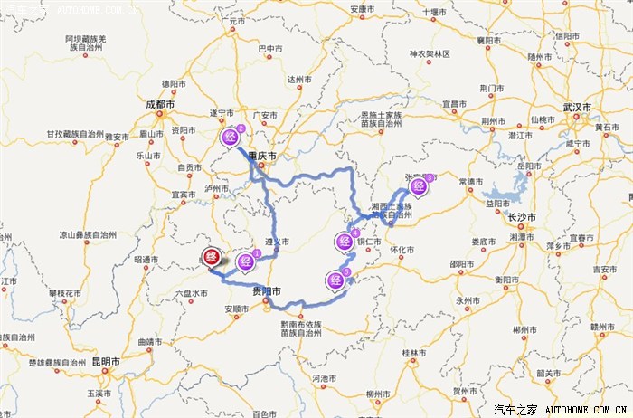 【图】踏春之-贵州、重庆、湖南2512KM自由