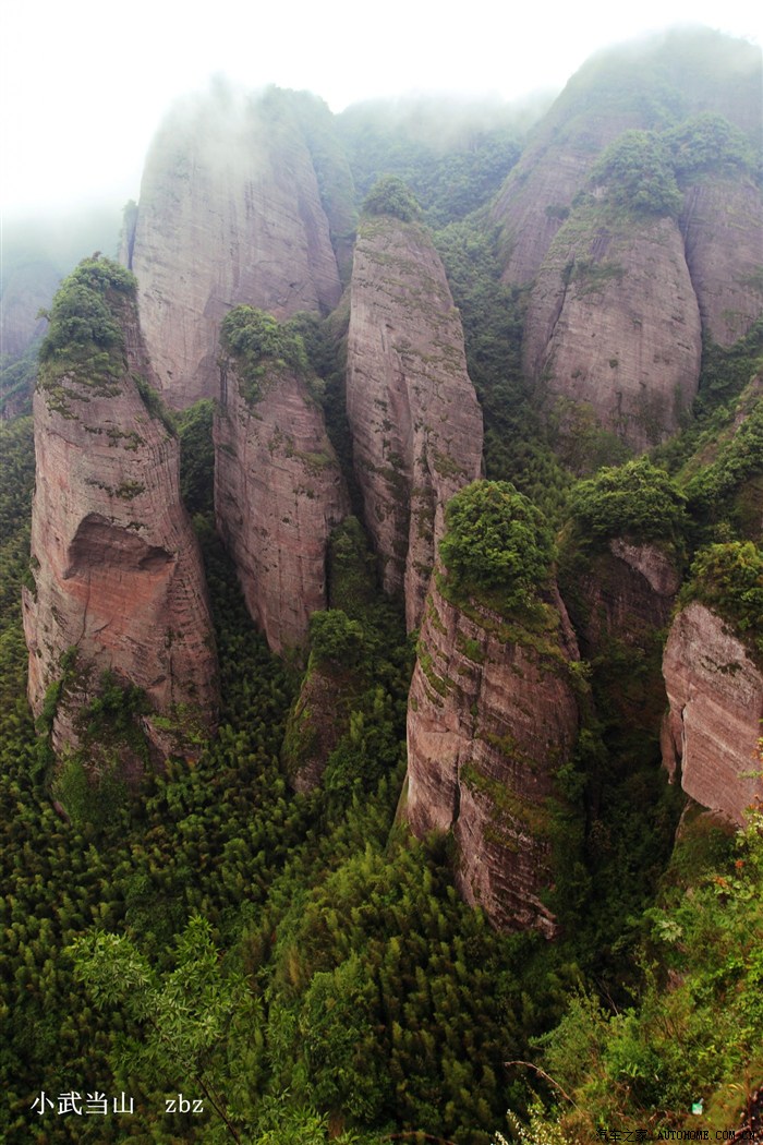 江西自驾游下征服小武当穿越九连山