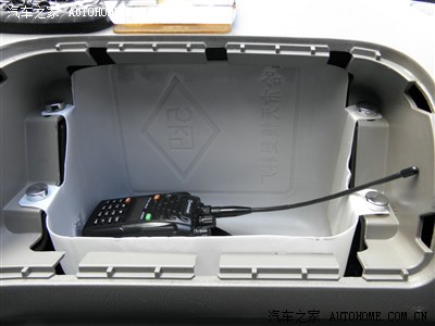 2010款旗云2副驾驶气囊位置自制储物箱作业全