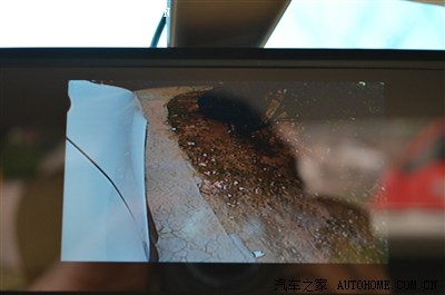 车内后视镜倒车影像+车右前侧视!还有简单贴膜