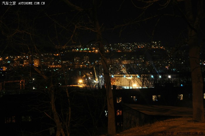 【图】新买的单反试手。海参崴夜景街拍。_旗