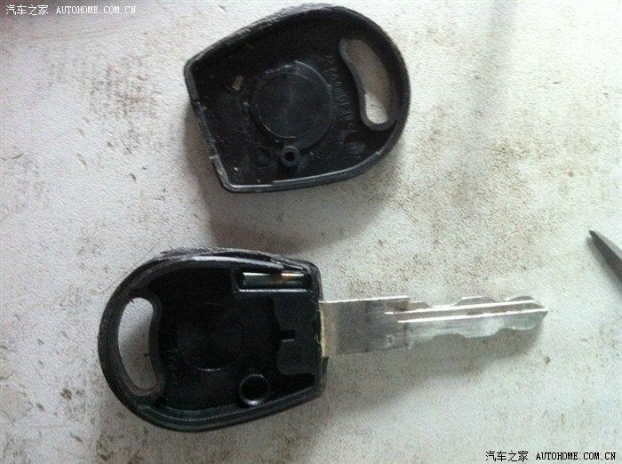 我的带芯片的钥匙丢了我还有把没带芯片的钥匙