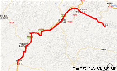 经g8511昆磨速197公里元江出口下高速,转元红路216省60公里,转