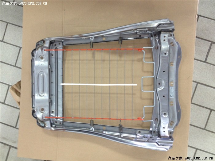 【图】新三系328LI豪华座椅靠背骨架生锈今日