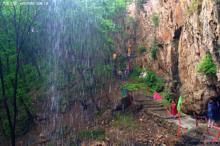 路途不远景色不错十沈阳本溪滴水寺户外登山一日游