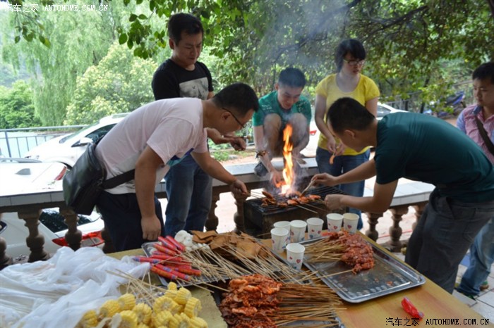 腾翼c30成都车友会联谊c50龙泉百工堰摘桃子,吃烧烤—求精