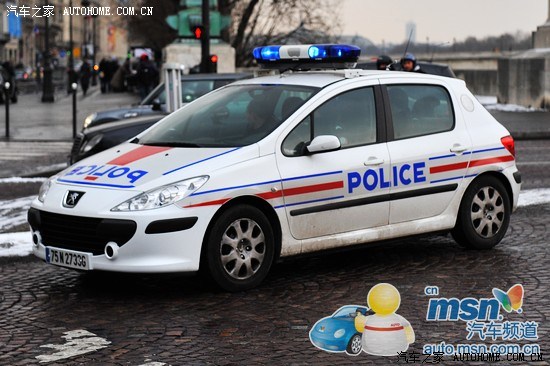【图】法国警车(大家猜猜什么型号的)和中国标