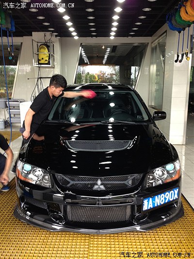 我的lancer evo 9 换advan 新款rs ii 轮毂