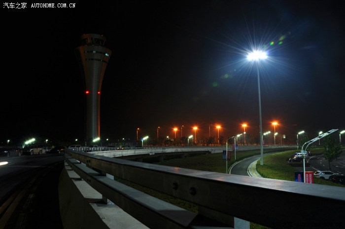 皖k和畅合肥新桥国际机场正式运营夜景首发