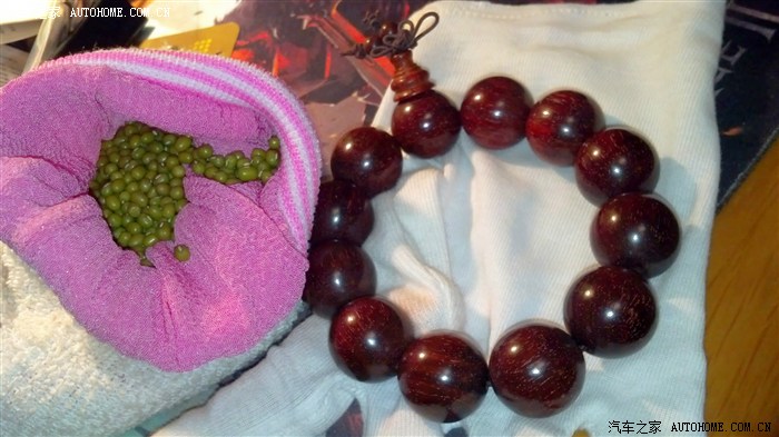 【图】菜鸟入手小叶紫檀 =。=(正在尝试绿豆打