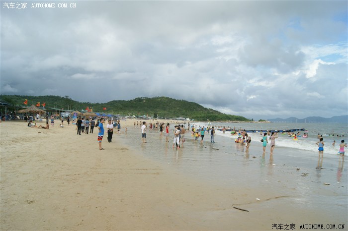东莞飞度森雅车友大亚湾黄金海岸自驾游