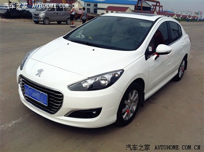 【新人,新车作业】2013款标致308 白色 1.6l自动风尚版.