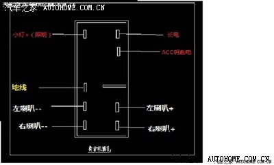 夏利车换cd要求线路图