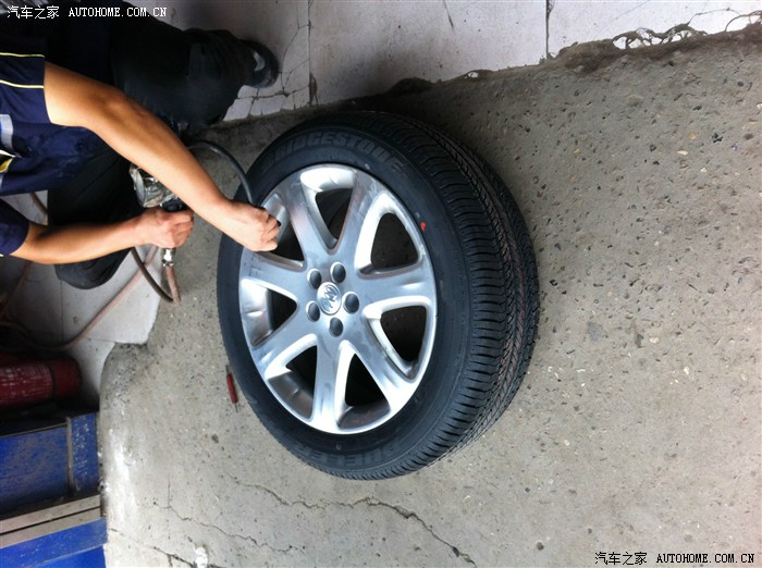 【图】轮胎换好了!_昂科拉ENCORE论坛