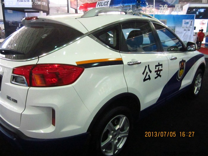 【图】警用装备展时拍到的X80警车照加订车1