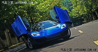 【图】迈凯伦MP4-12C SPIDER 湛蓝色提车作