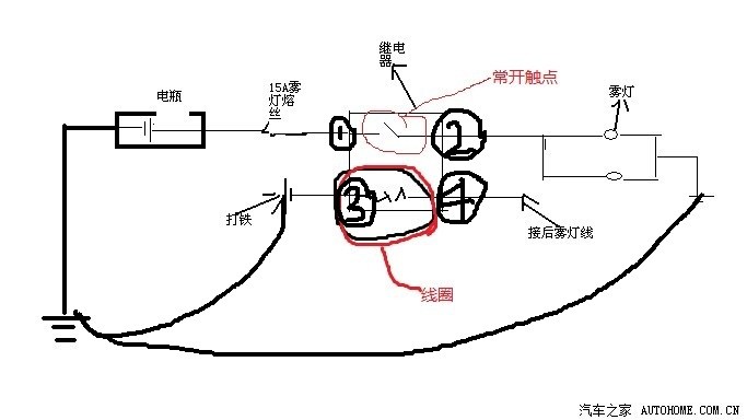 《其中2个是常开触点的接线头比如1和2,那2个是继电器内部线圈的接线