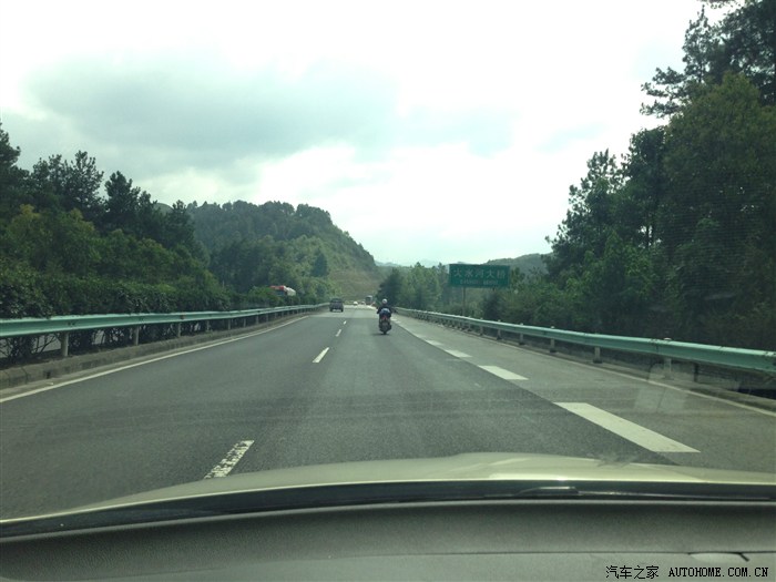 凯里到贵阳高速路上的高速摩托车