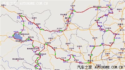 我与w5的华夏地理征途(一) ——计划与实施行程线路