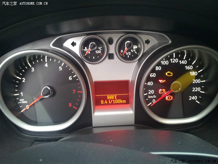 【图】13经福克斯提车1000公里真实油耗。_福