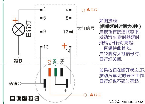 看我买继电器开关, 跟楼拖拉机先生方案样