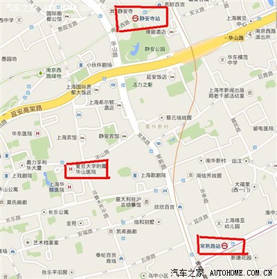 【图】求助帖,上海华山医院具体位置,乘车路线