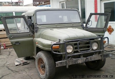 老北京军用吉普一辆!bj2020sj