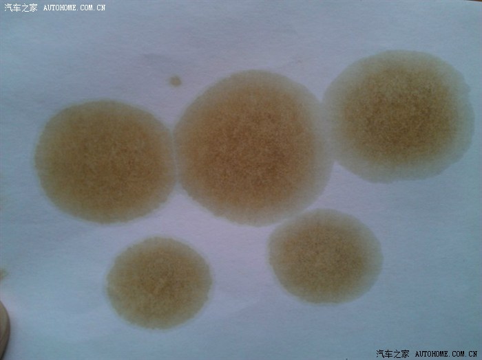 【图】请大家帮忙鉴定一下机油清洁度