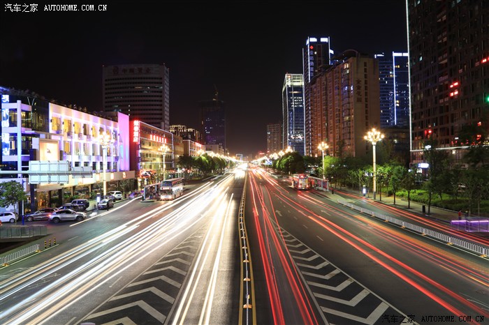 北京路夜景(附:昆明哪里街景好!